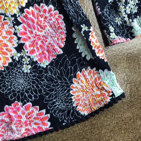 Altar'd State Bright Floral Romper - Picture 4 of 6